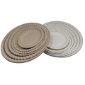 Round Plate Biodegradable Bagasse Sugarcane Plates Sugar Cane Plate Disposable 6inch 7inch 9inch 10inch 12inch Eco-friendly Yien